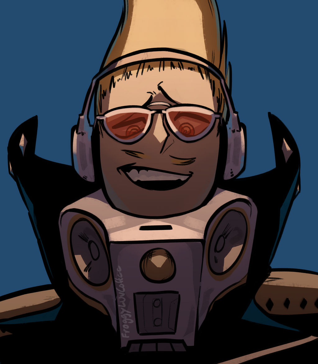 Present Mic portrait [fanart] by FroggyLovesCoffee on DeviantArt