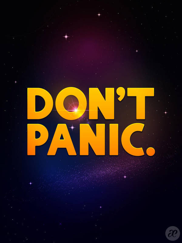 Don't panic. by pica-ae