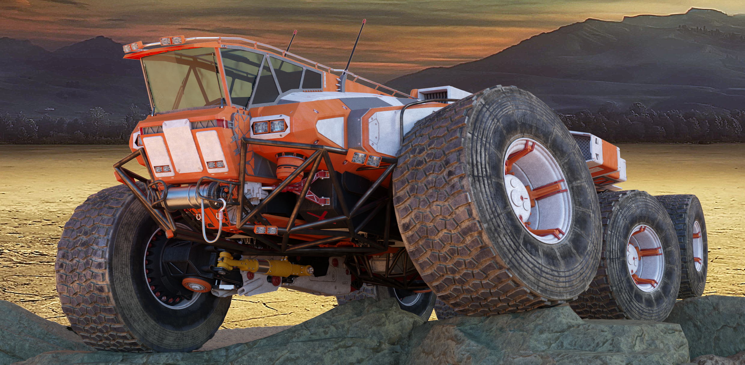 Planetary Exsploration Vehicle by sasa454