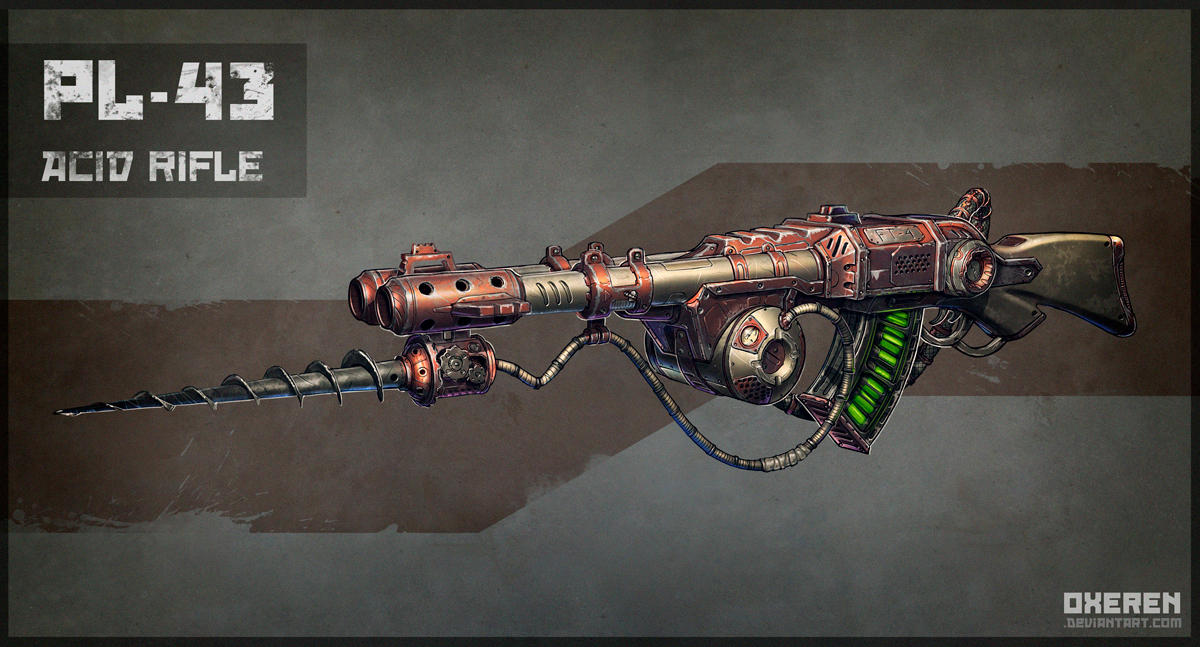 Acid Rifle by Oxeren