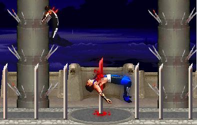 The pit I stage fatality by Enderspriter