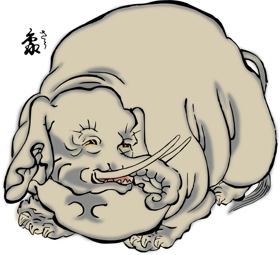 Clipart Elephant by hansendo