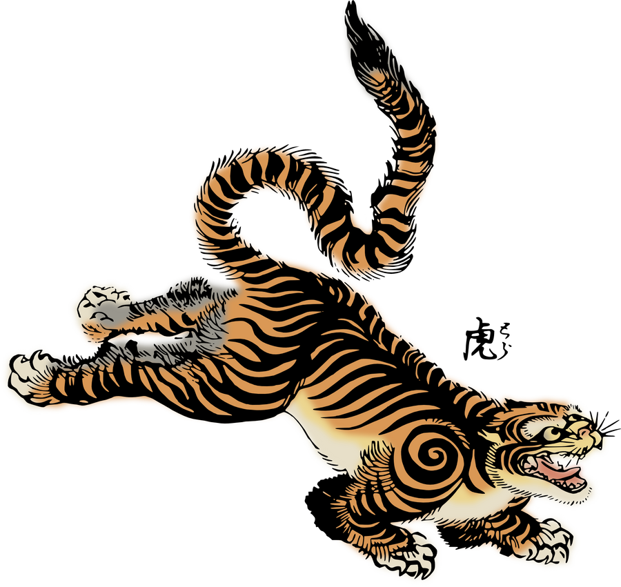Clipart Tiger by hansendo