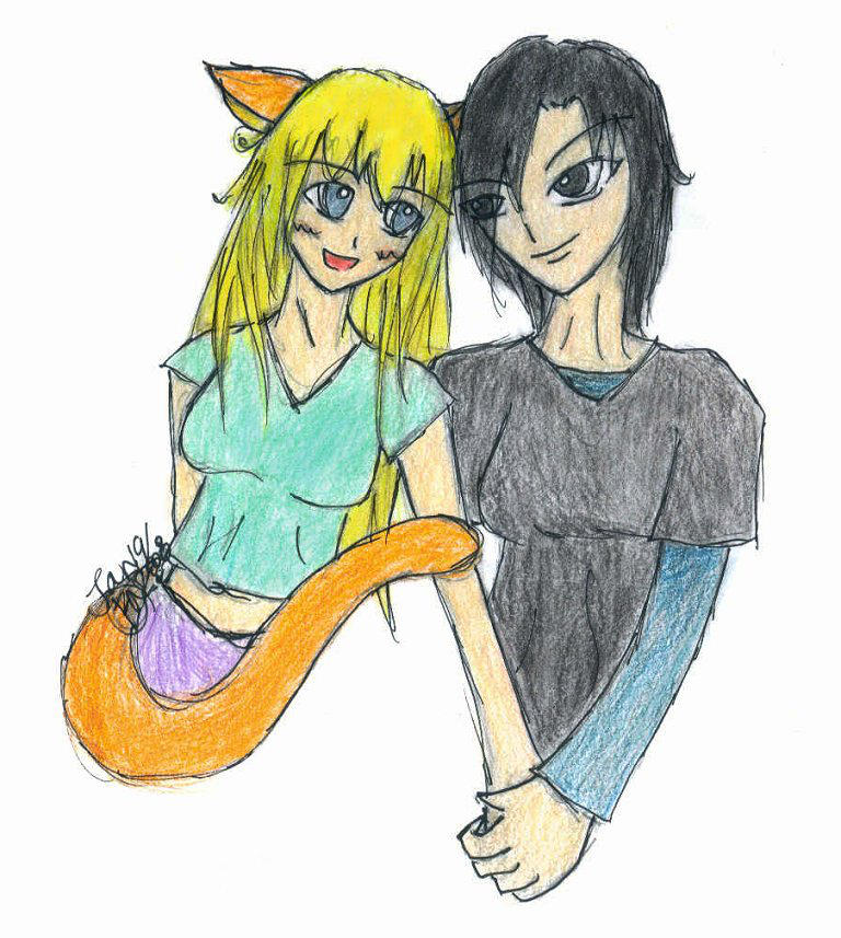Stitches - Niki and Lor2 by fluffnight