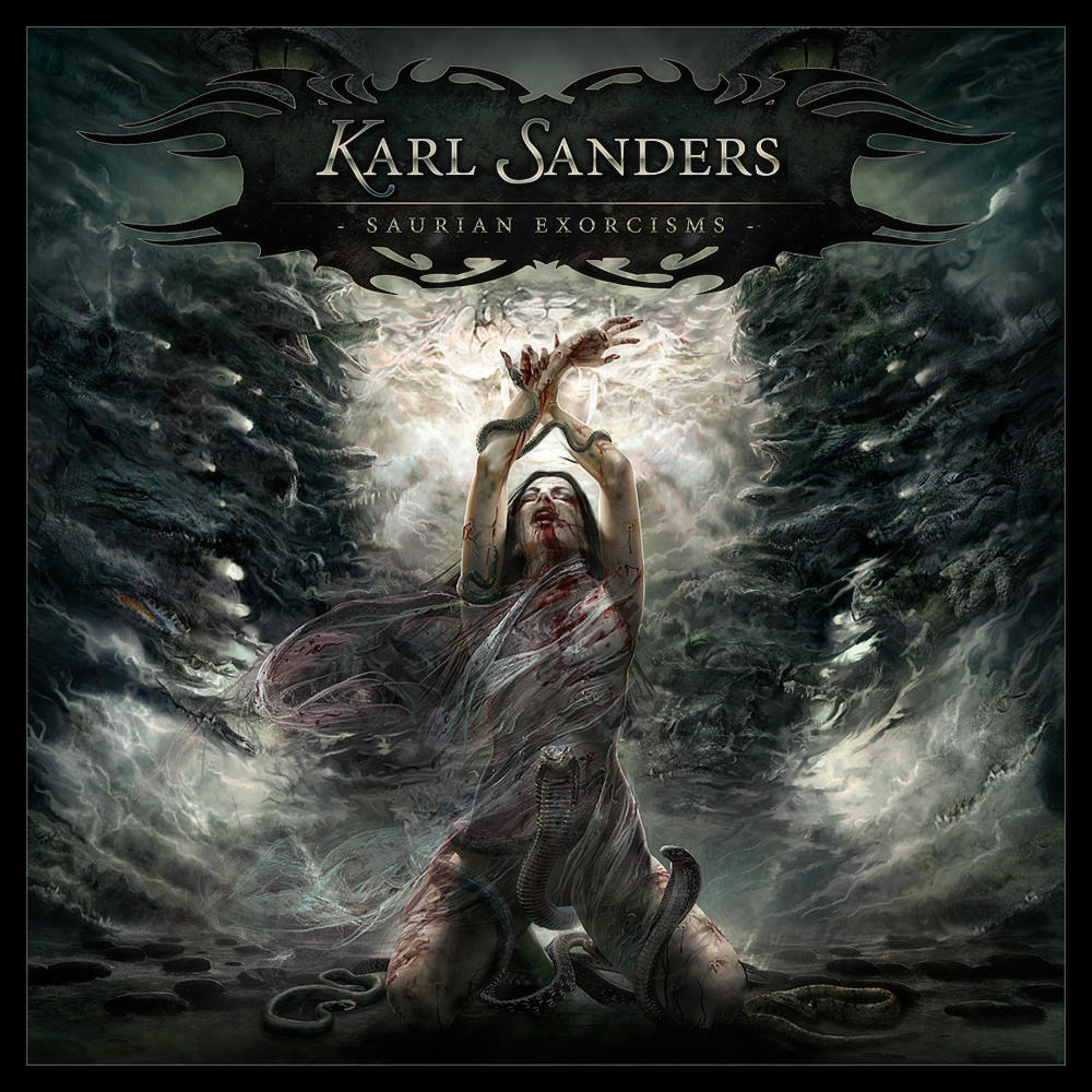 Karl Sanders 2nd LP cover by xaay