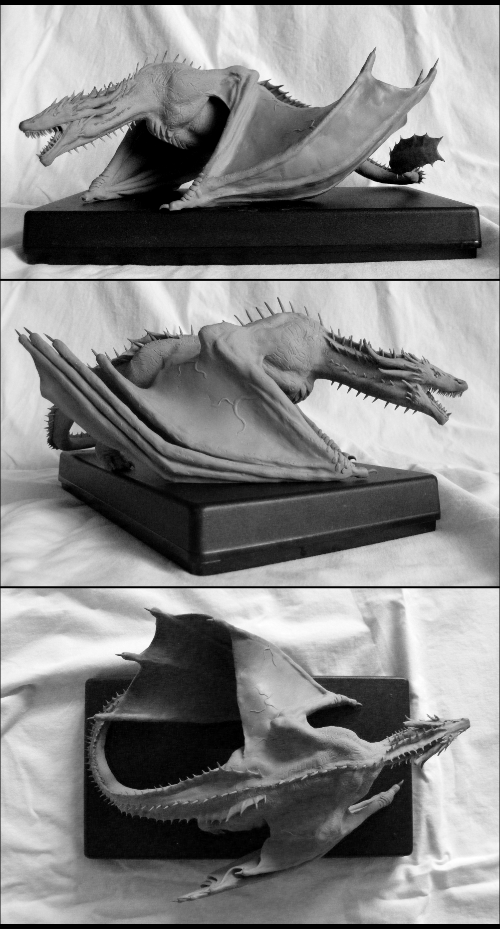 Drogon Sculpture by OneMinuteSketch