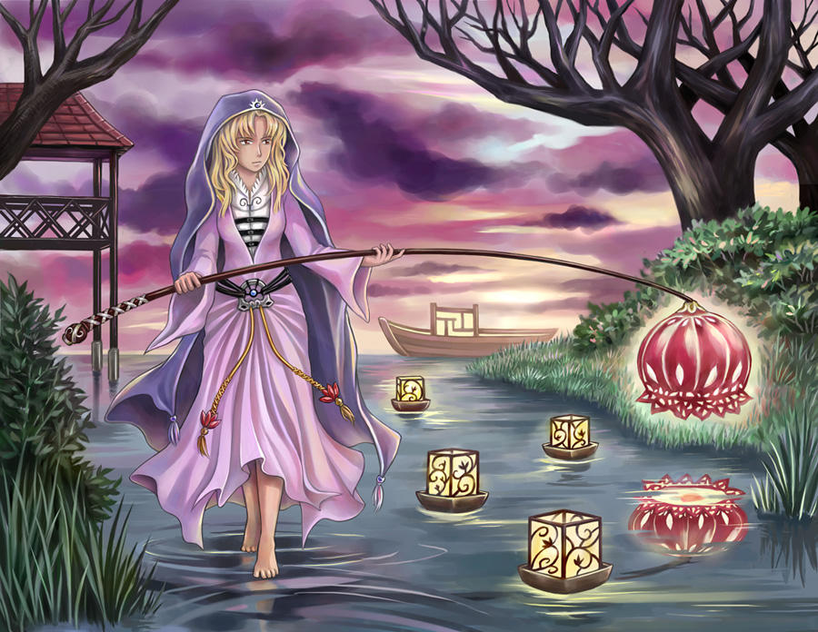 Water Lanterns - Gudiance by eveyw