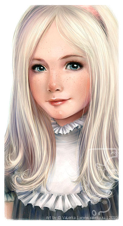 Girl portrait by VaLerka-Ru