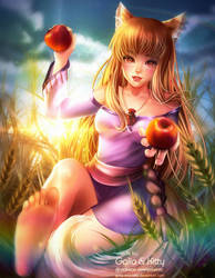 Horo (Spice and Wolf) NSFW extra by kgfantasy