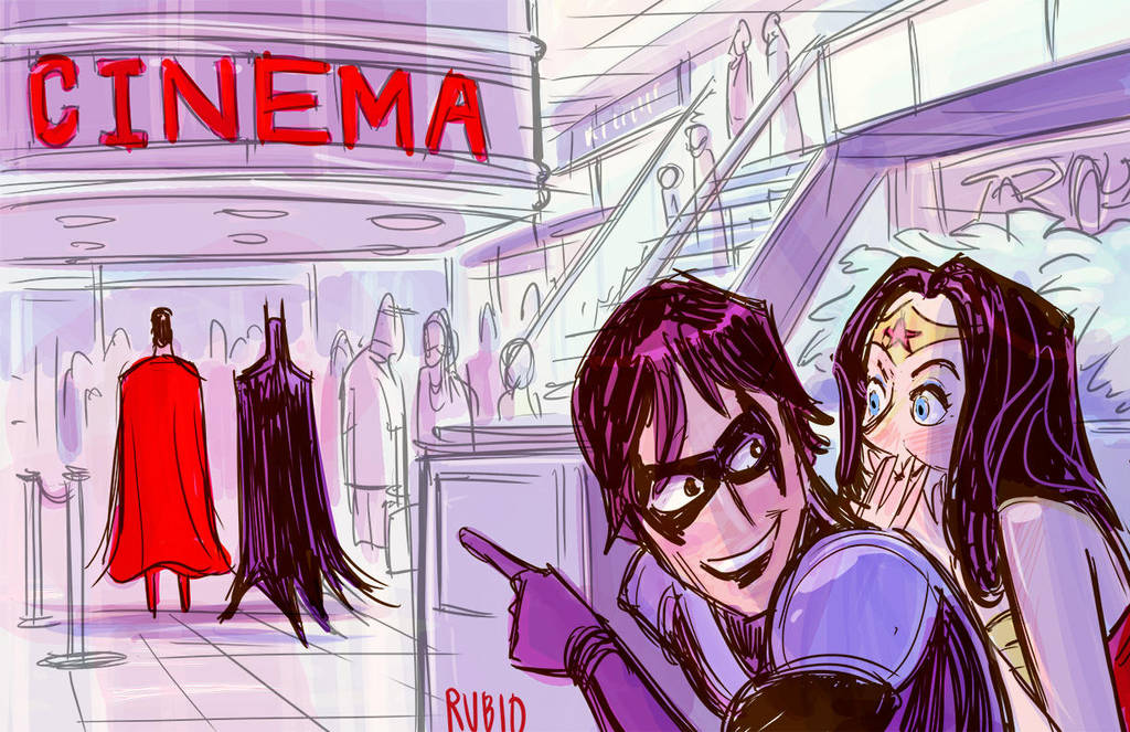 Shadowing the Bat... and Supes too by BobbyRubio