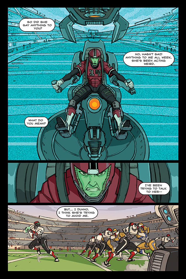 ALCATRAZ HIGH page 1 by BobbyRubio