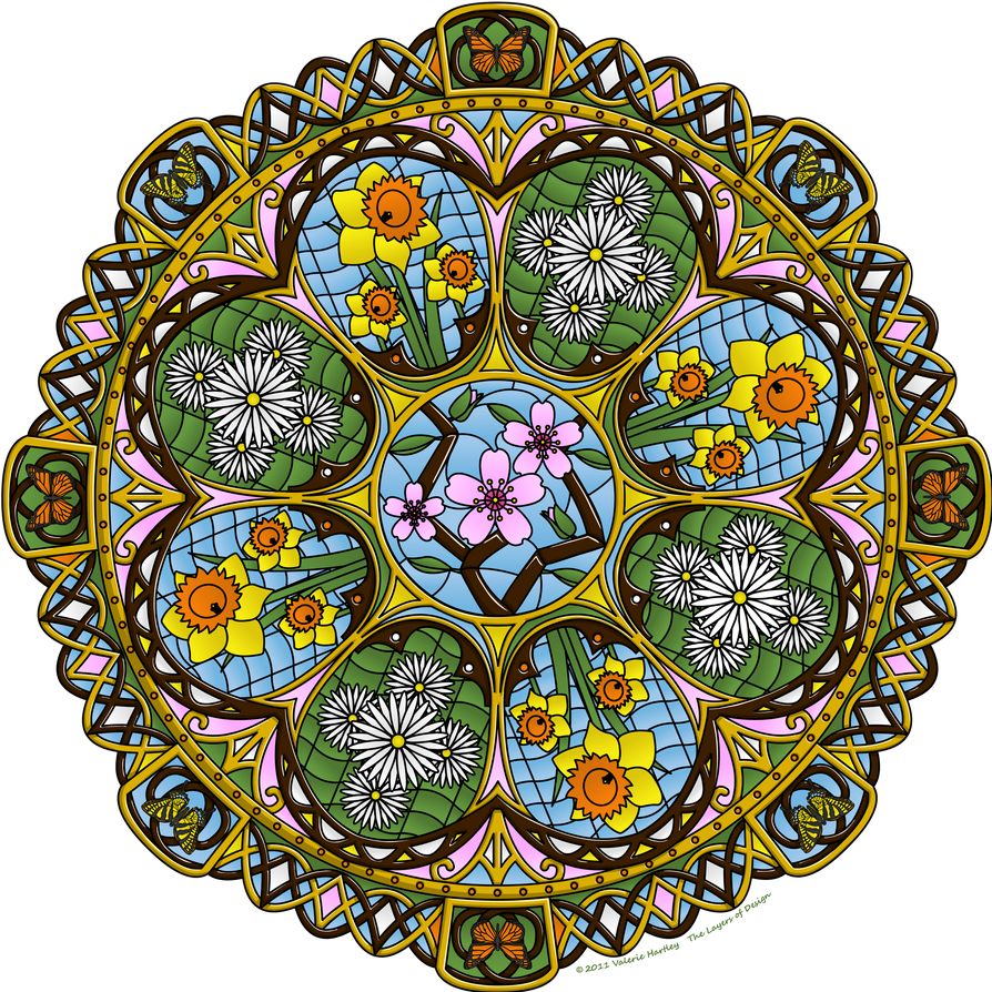 Spring Nouveau by vhartley