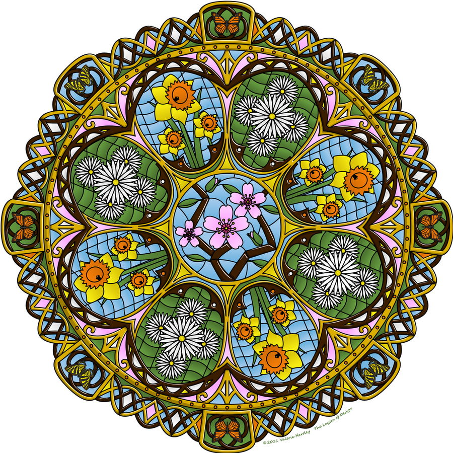 Spring Nouveau by vhartley