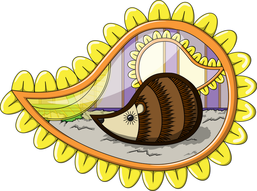 Chrissy the Hedgehog by vhartley