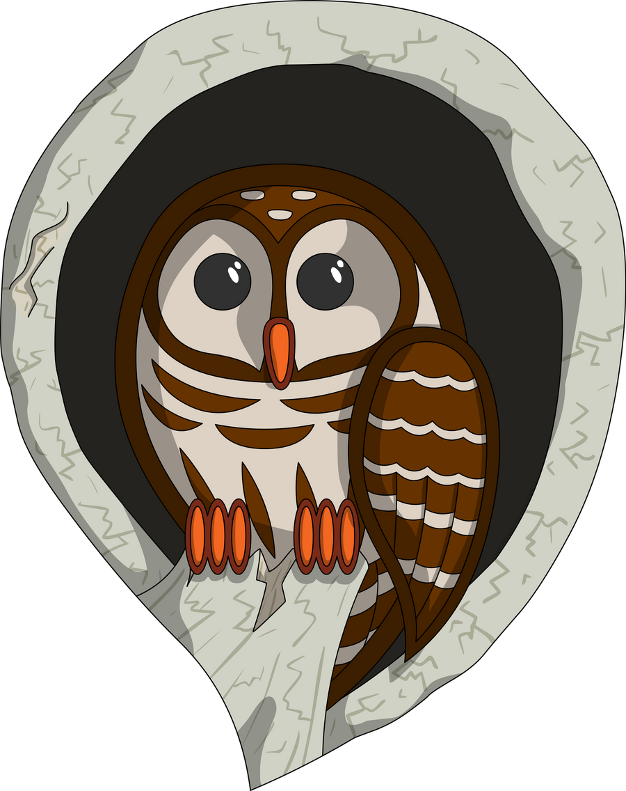 Selene the Owl by vhartley