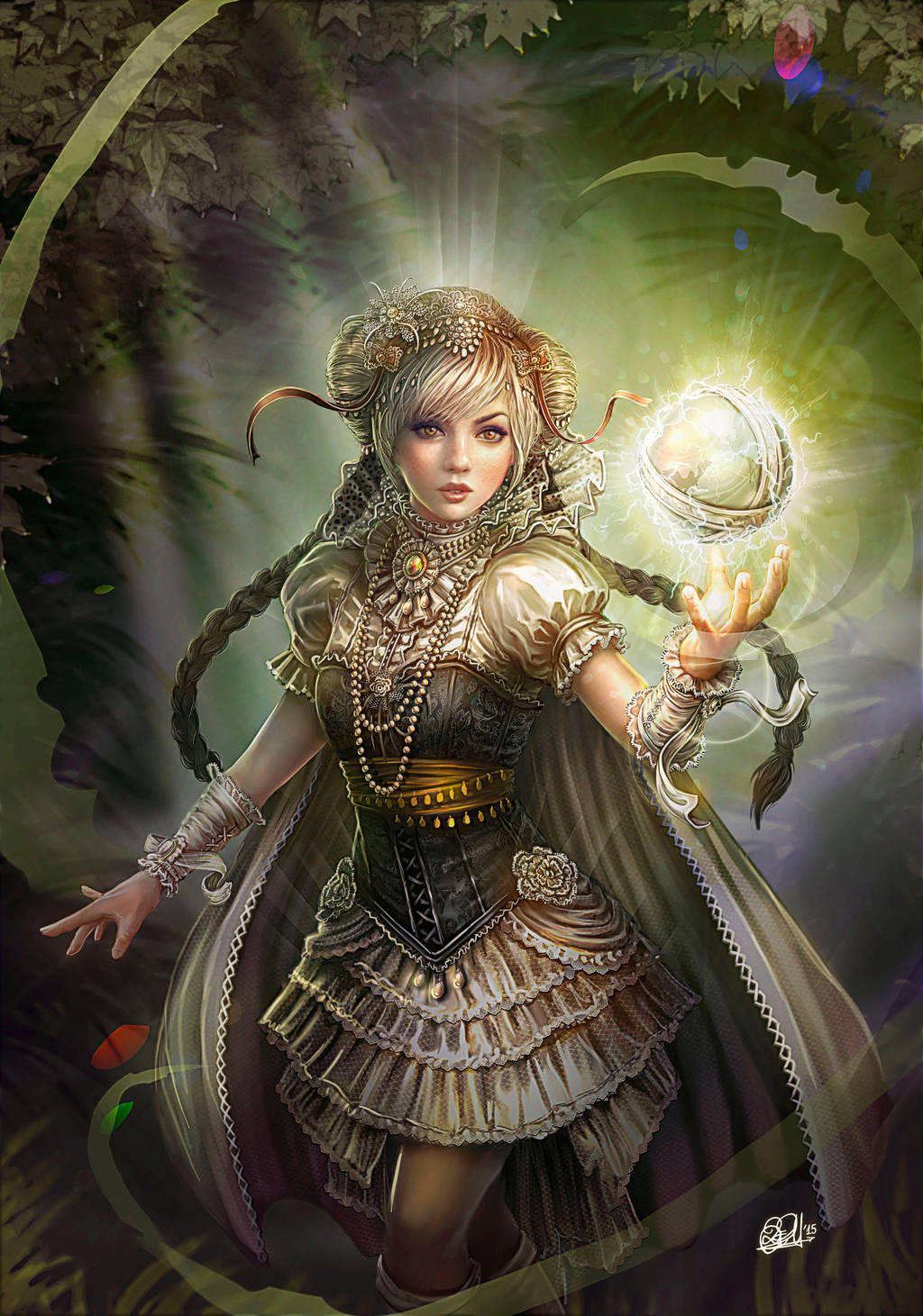 Sylvia - Las Cronicas de los Tres Colores - cover by DarkAkelarre