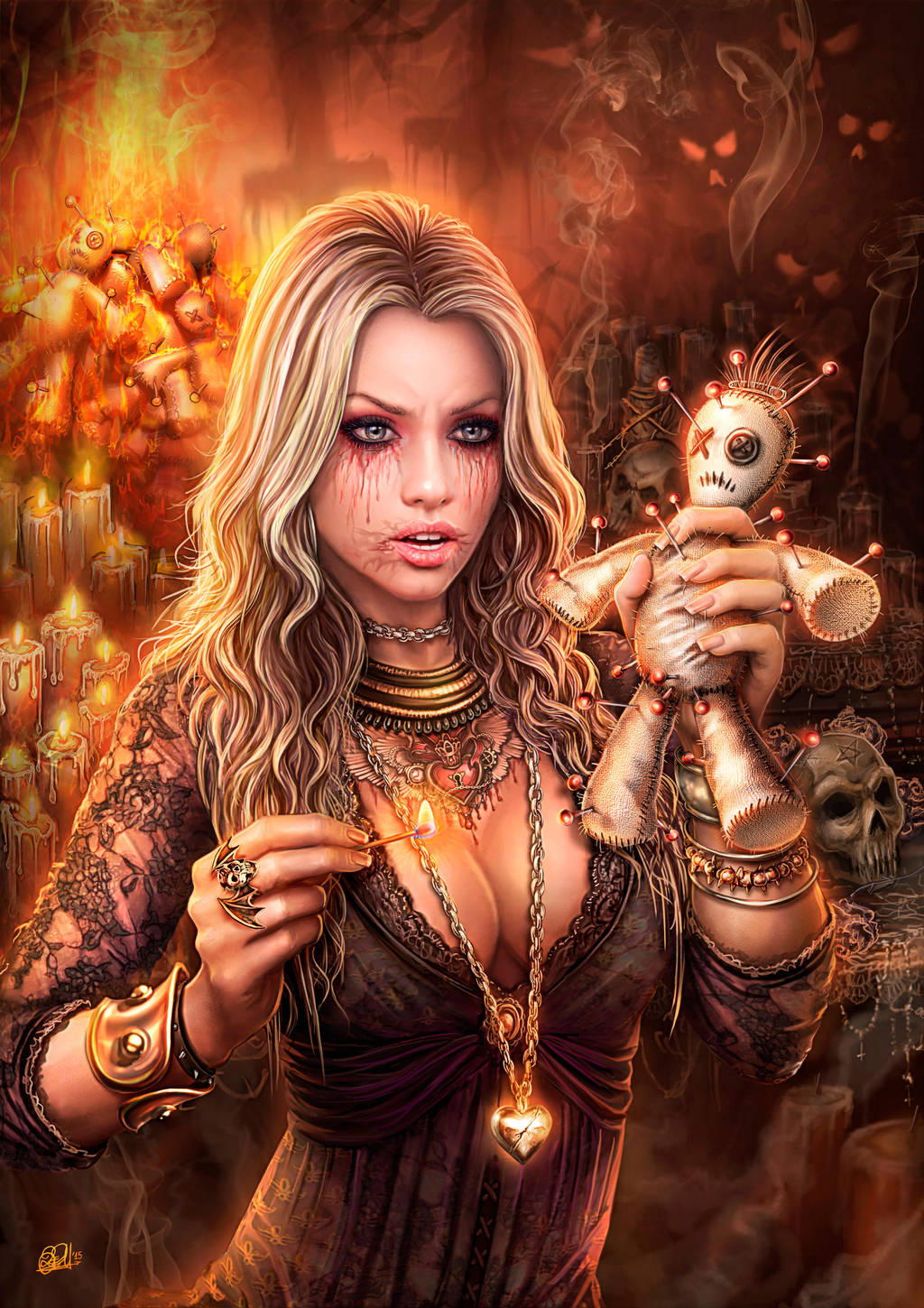 Voodoo Altar - When Love and Hate Collide by DarkAkelarre