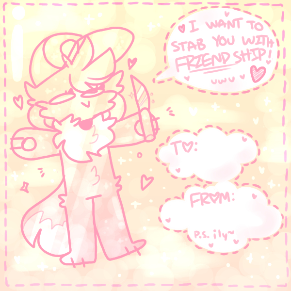Valentines Day card (but my version) by LilliePuff on DeviantArt