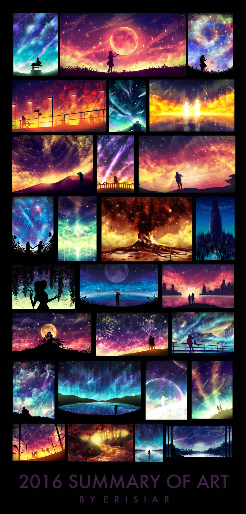 2016 Summary of Art by Erisiar