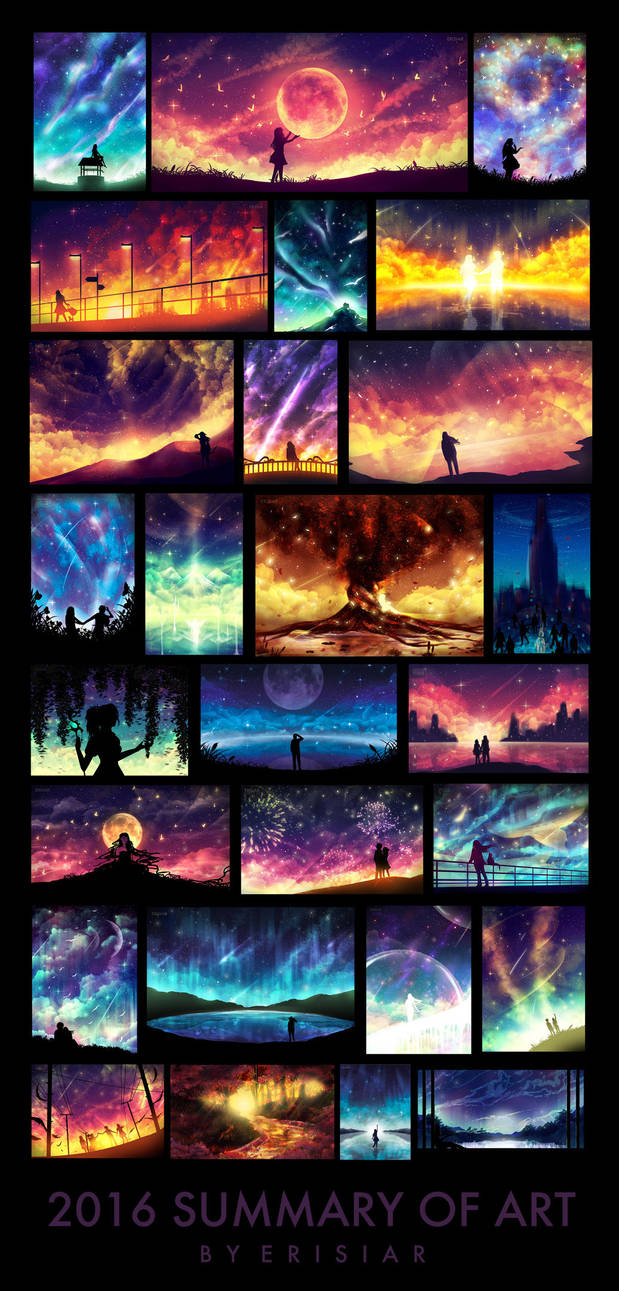 2016 Summary of Art by Erisiar