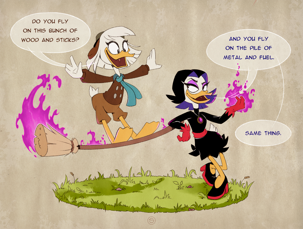 Магика из утиных историй картинки