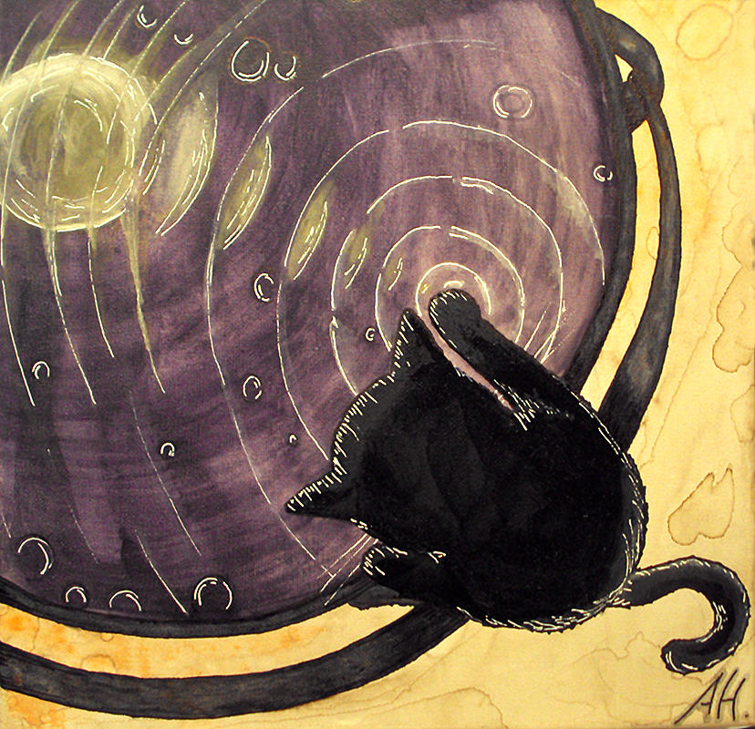 chasing the moon by fuchskauz