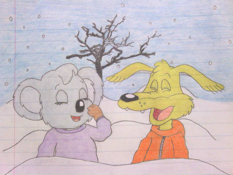 Nutsy Koala x Shifty Dingo: Happy Valentines Day!! by ShiftyGuy1994