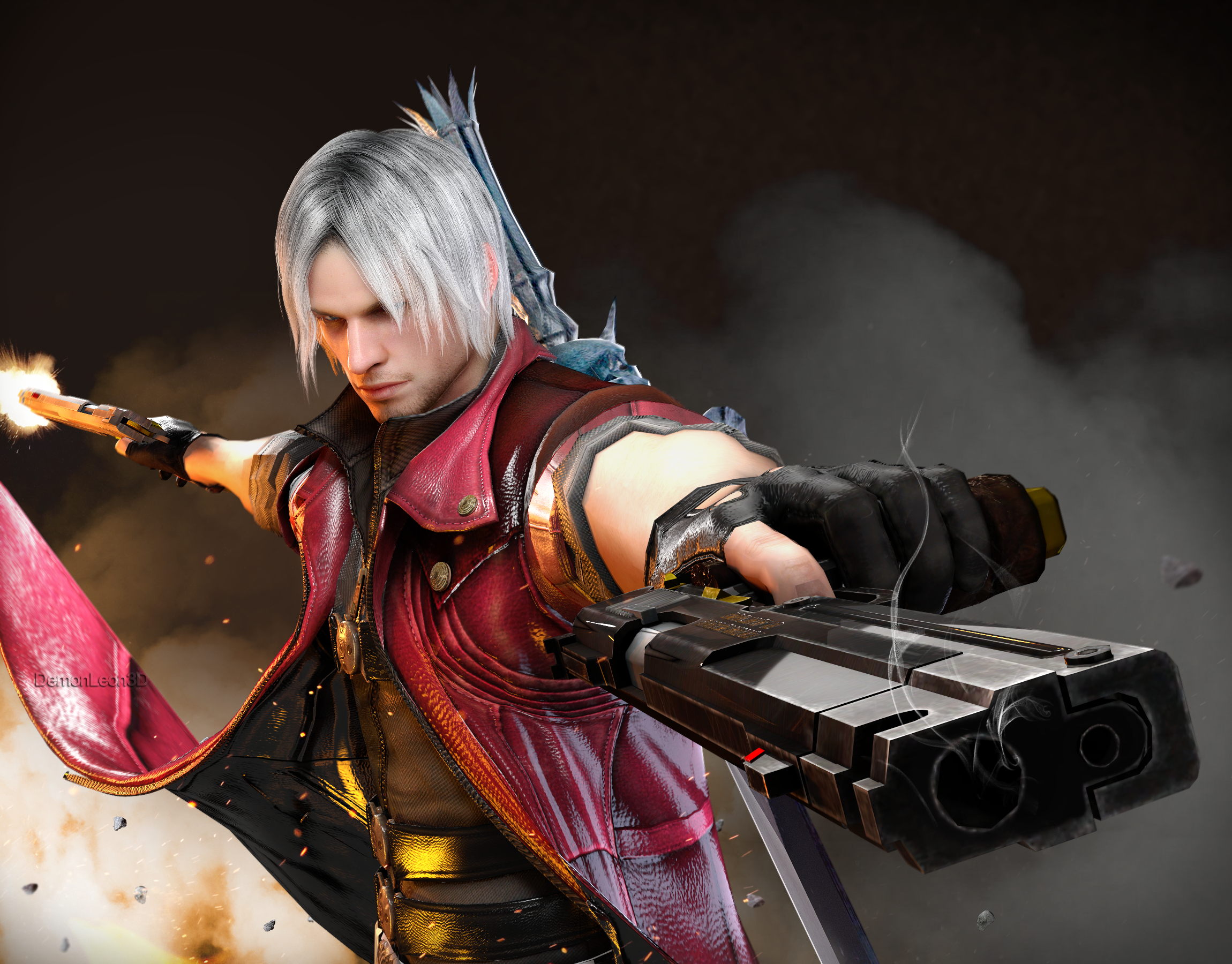 Dante by DemonLeon3D on DeviantArt