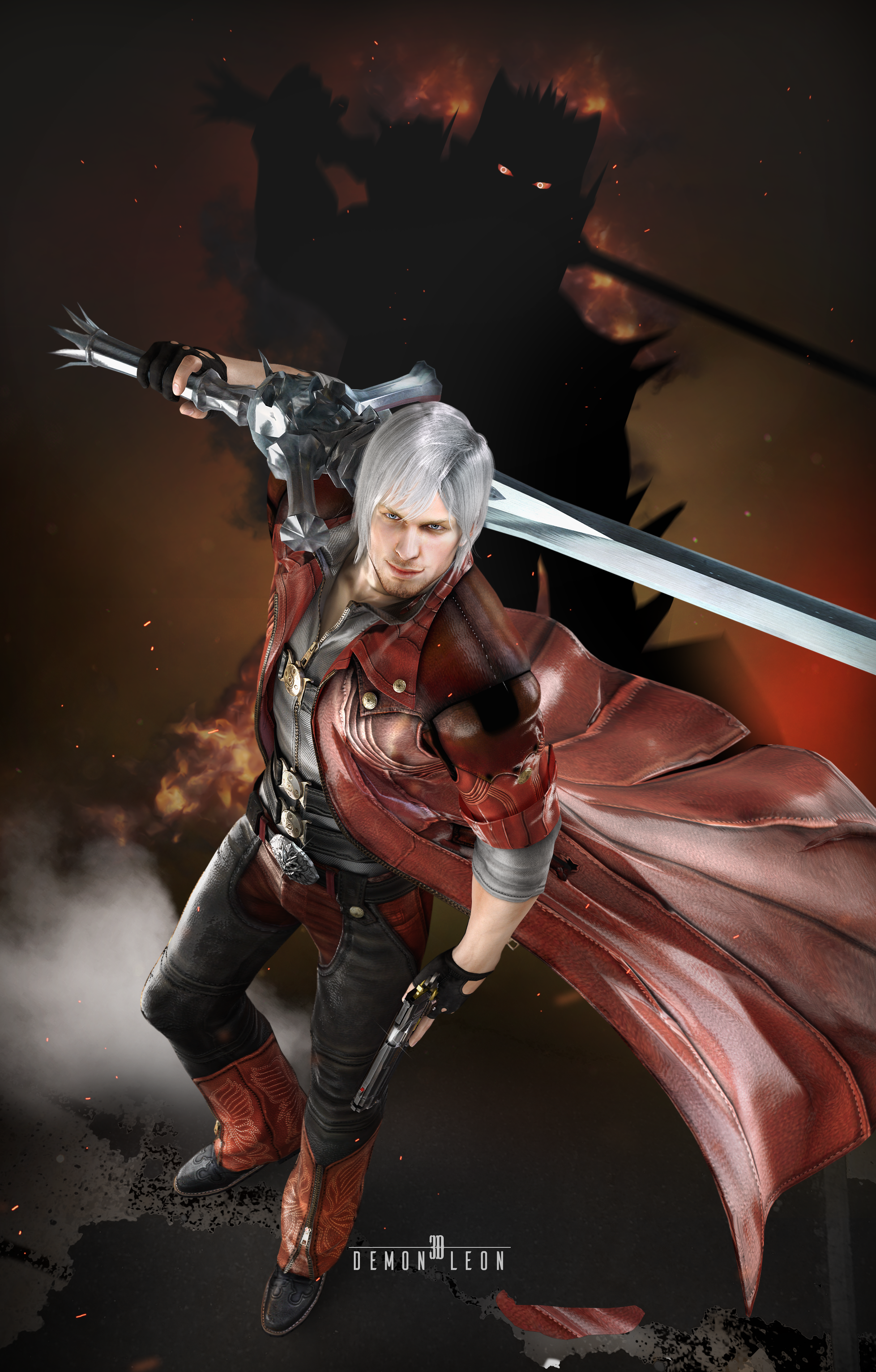 Dante by DemonLeon3D on DeviantArt