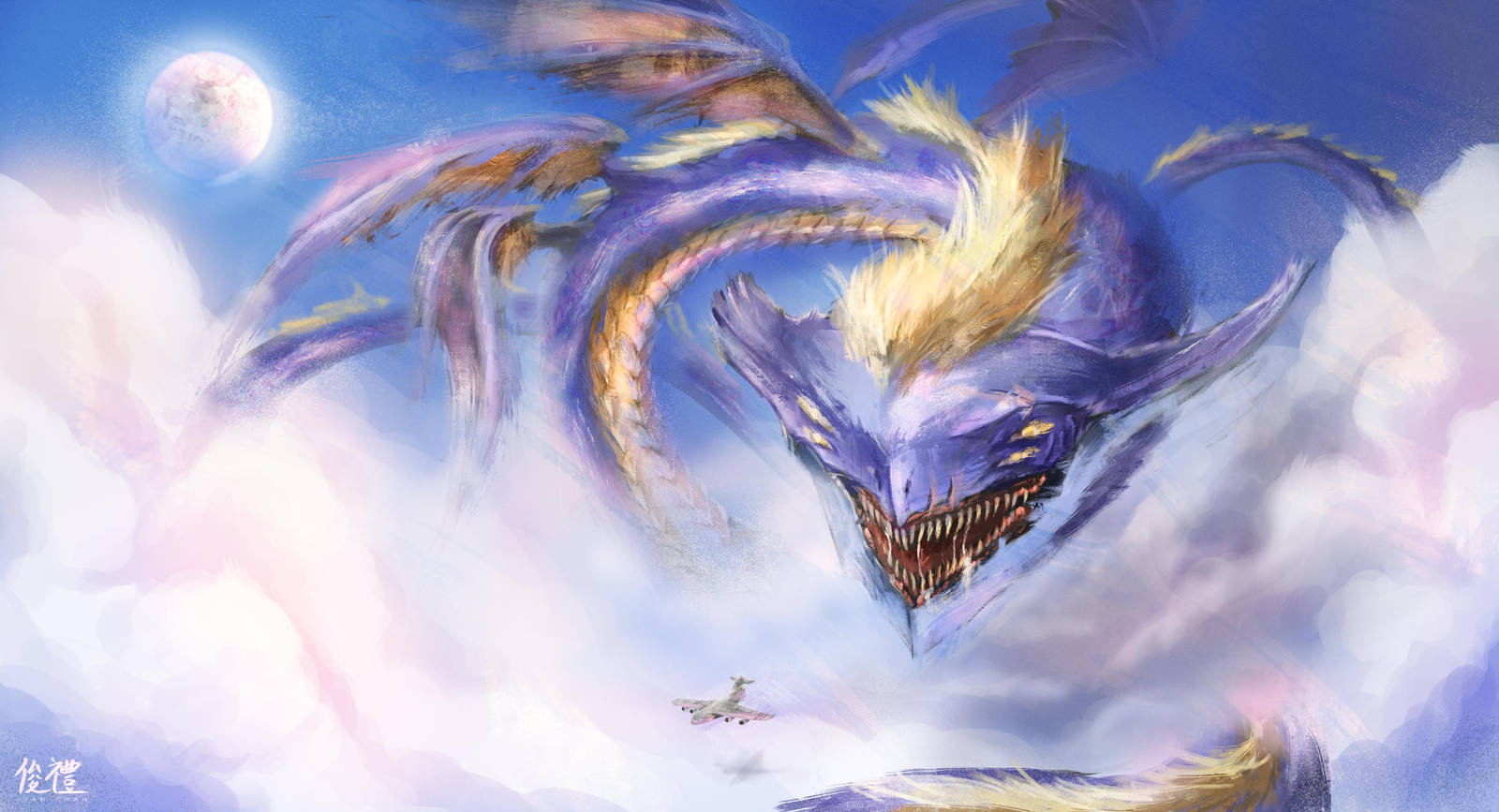 Cloud Dragon by IvanChanCL