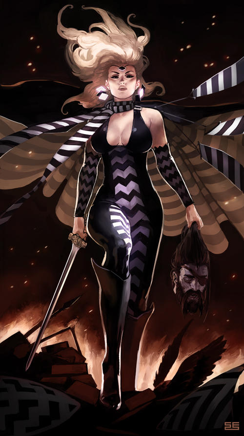 Vengeance is mine by Scebiqu