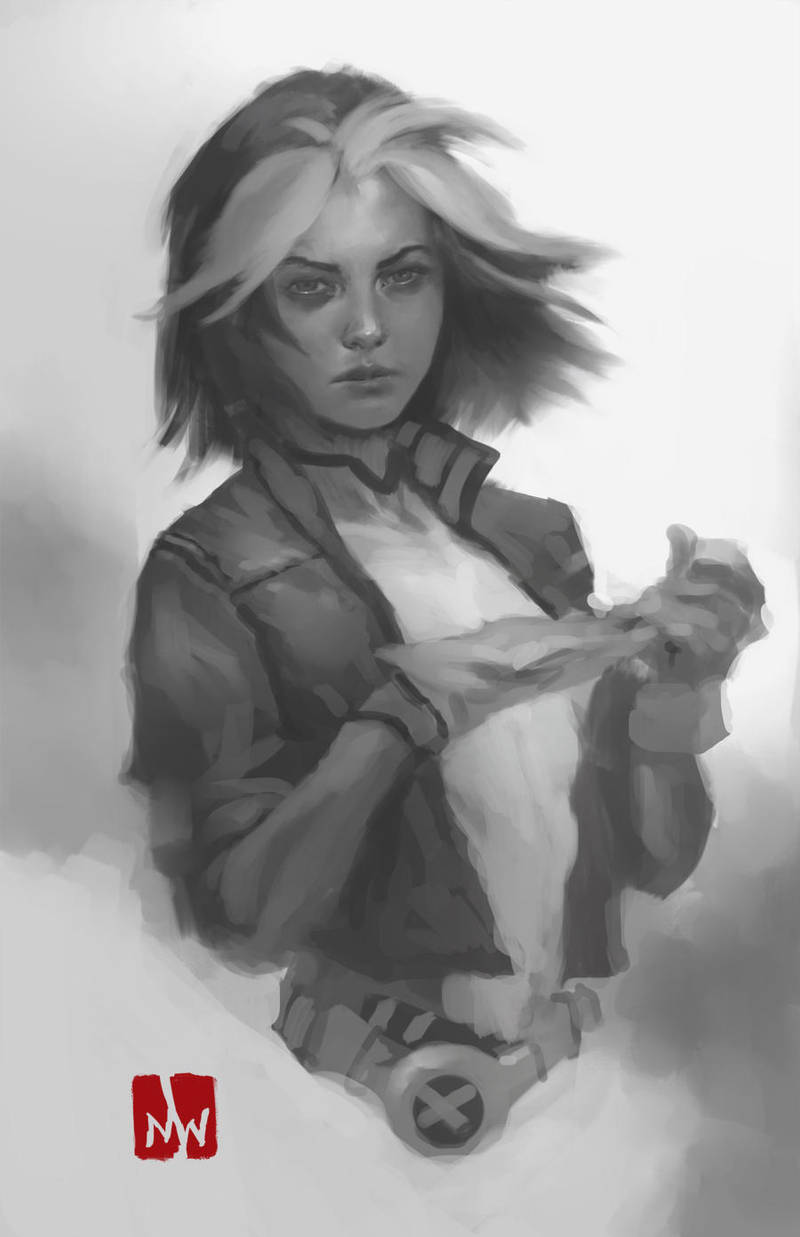 X-Men::Rogue Sketch by MarkWinters