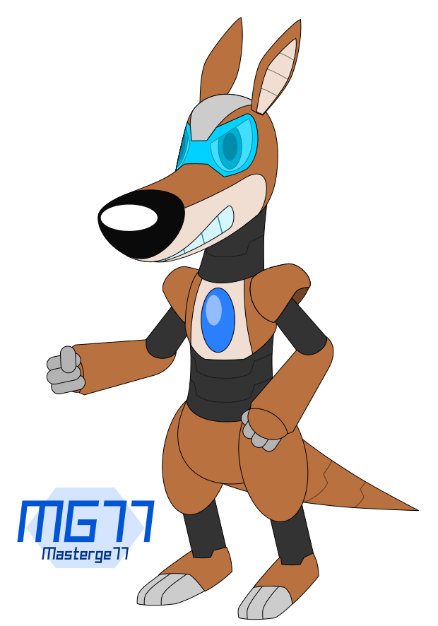 Lance the Robot Kangaroo by Masterge77 on DeviantArt