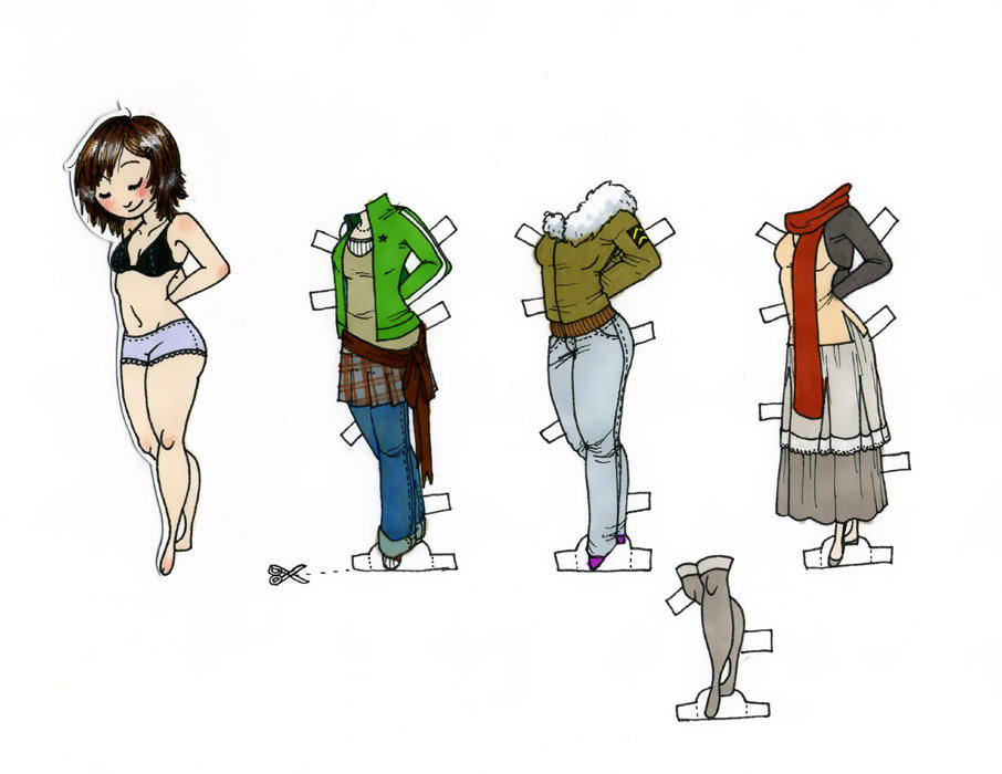my paper doll by certifiedstrange