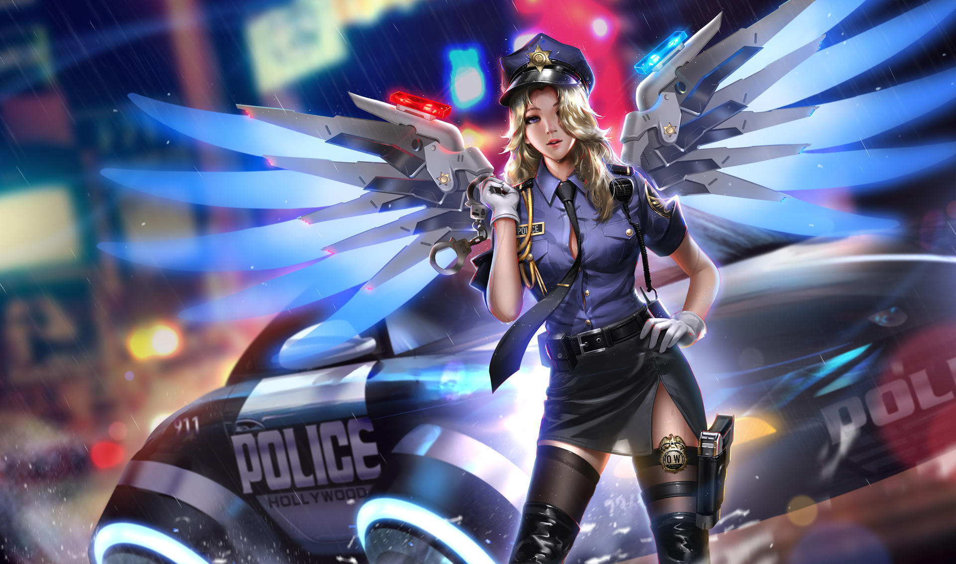 Officer Mercy by Liang-Xing on DeviantArt
