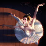 Ballet dancer Dva by Liang-Xing