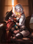 Mccree X Ashe by Liang-Xing Mccree X Ashe by Liang-Xing