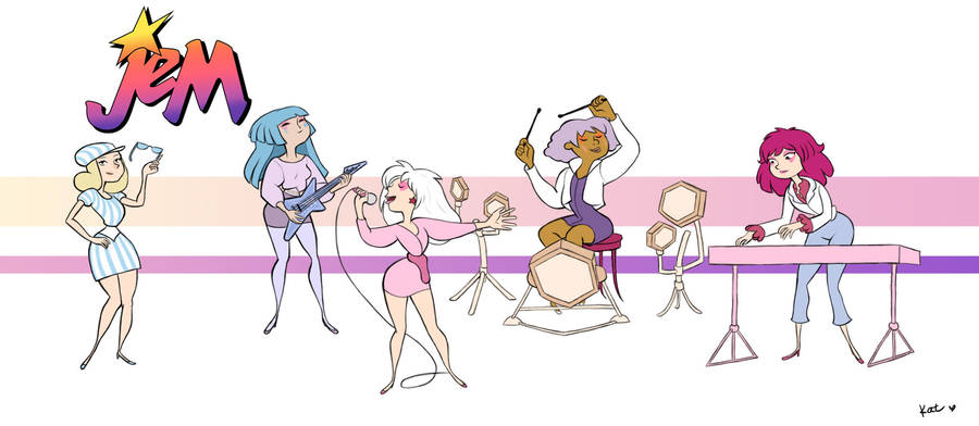 JEM AND THE HALLOGRAMS by AmourFonce
