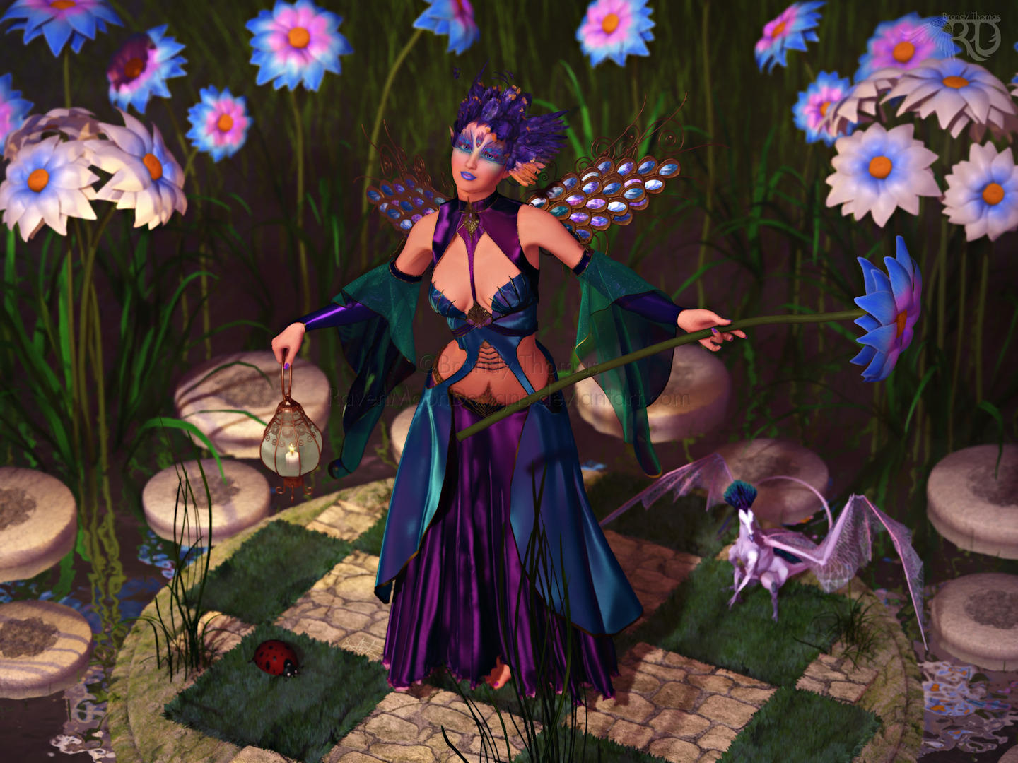 A Blossoming Oasis by RavenMoonDesigns