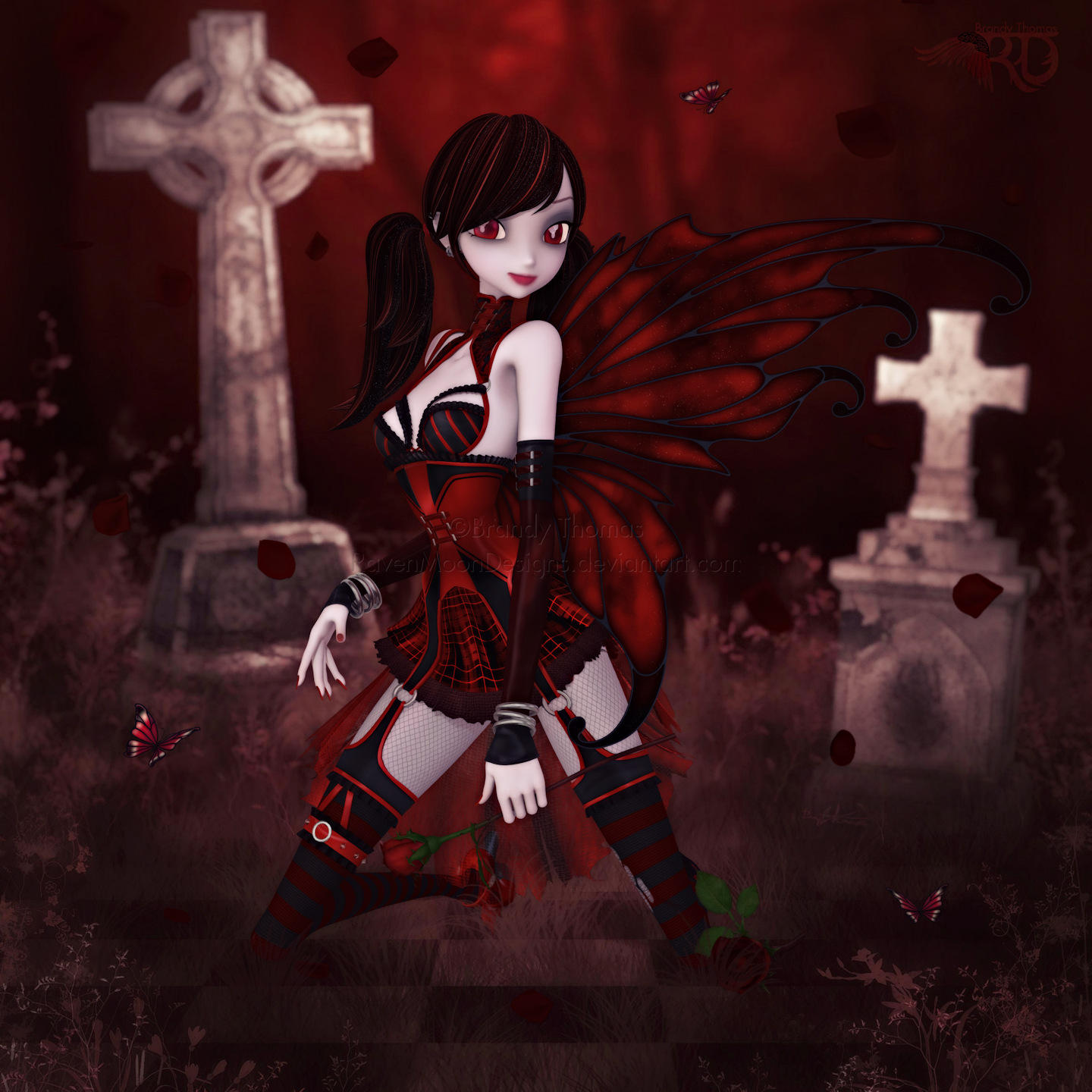 A Darker Rose by RavenMoonDesigns