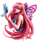 Butterfly Girl by ZLynn