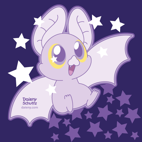 Purpurina Bat by Daieny
