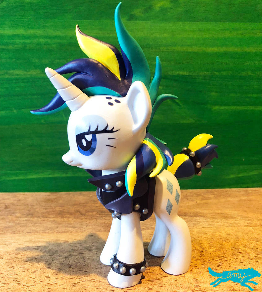 Mlp Figure-Punk Rarity (For Sale at BABSCon!)SOLD by LostInTheTrees