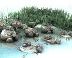 flying garden #2 - Mandelbulb3D with Parameter by matze2001