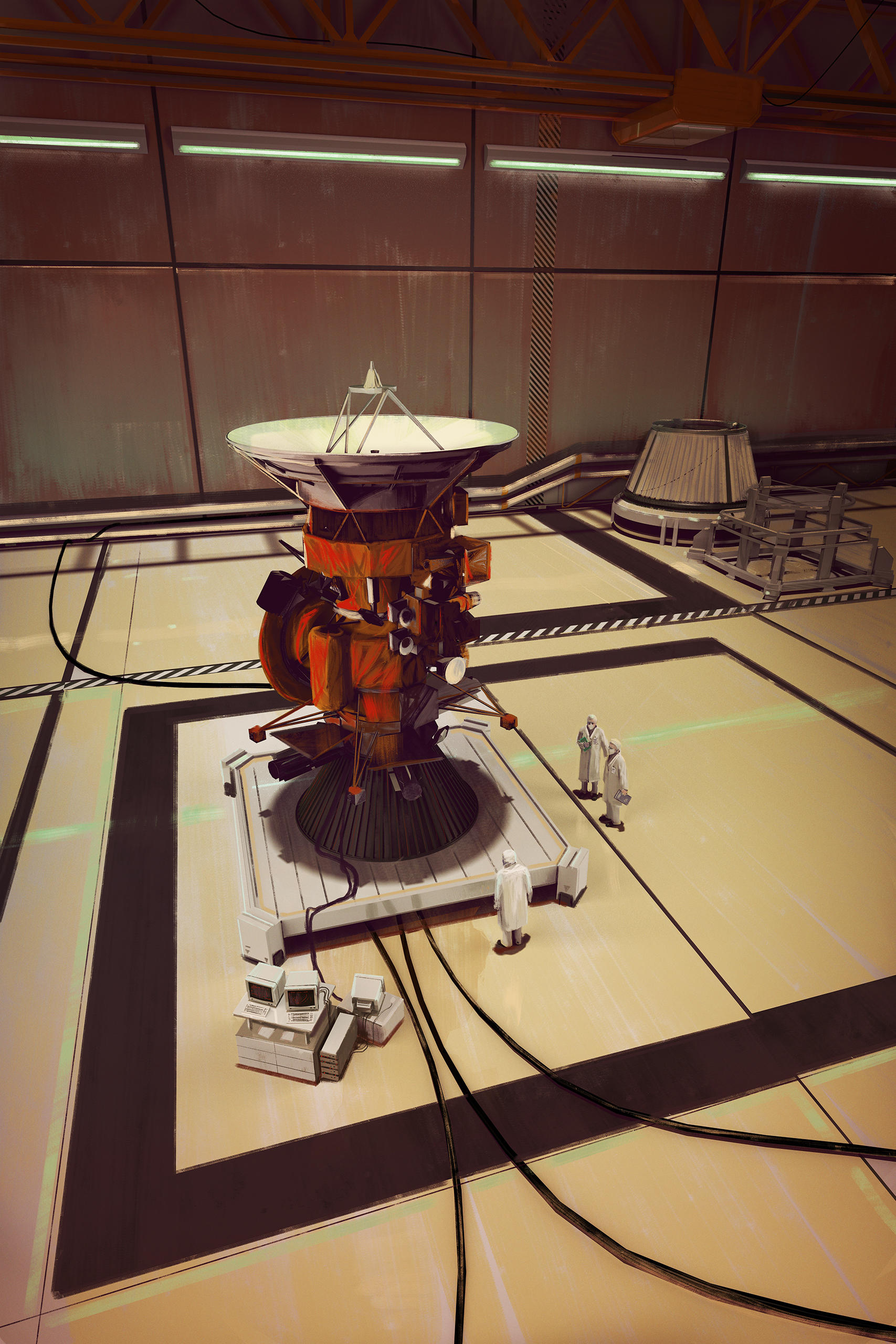 Cassini Assembly by MacRebisz
