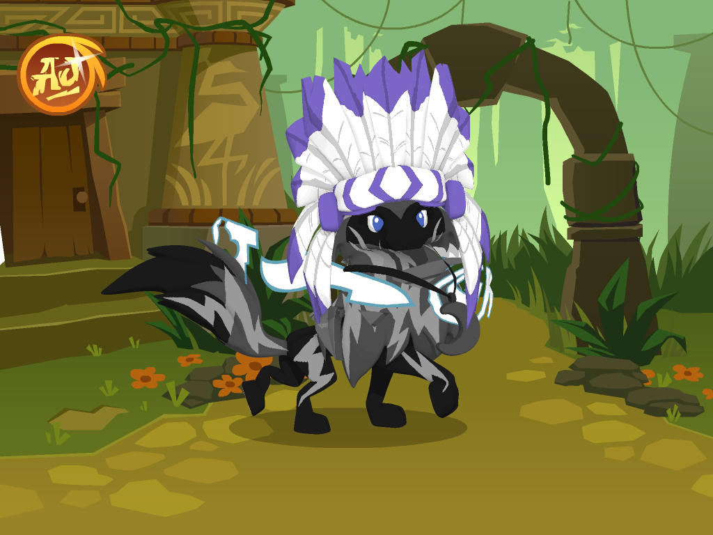 my animal jam arctic wolf by wolves09492 on DeviantArt