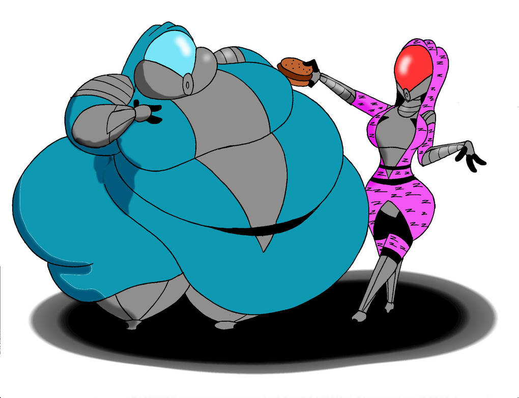 COM Tia feedee by Robot001 on DeviantArt