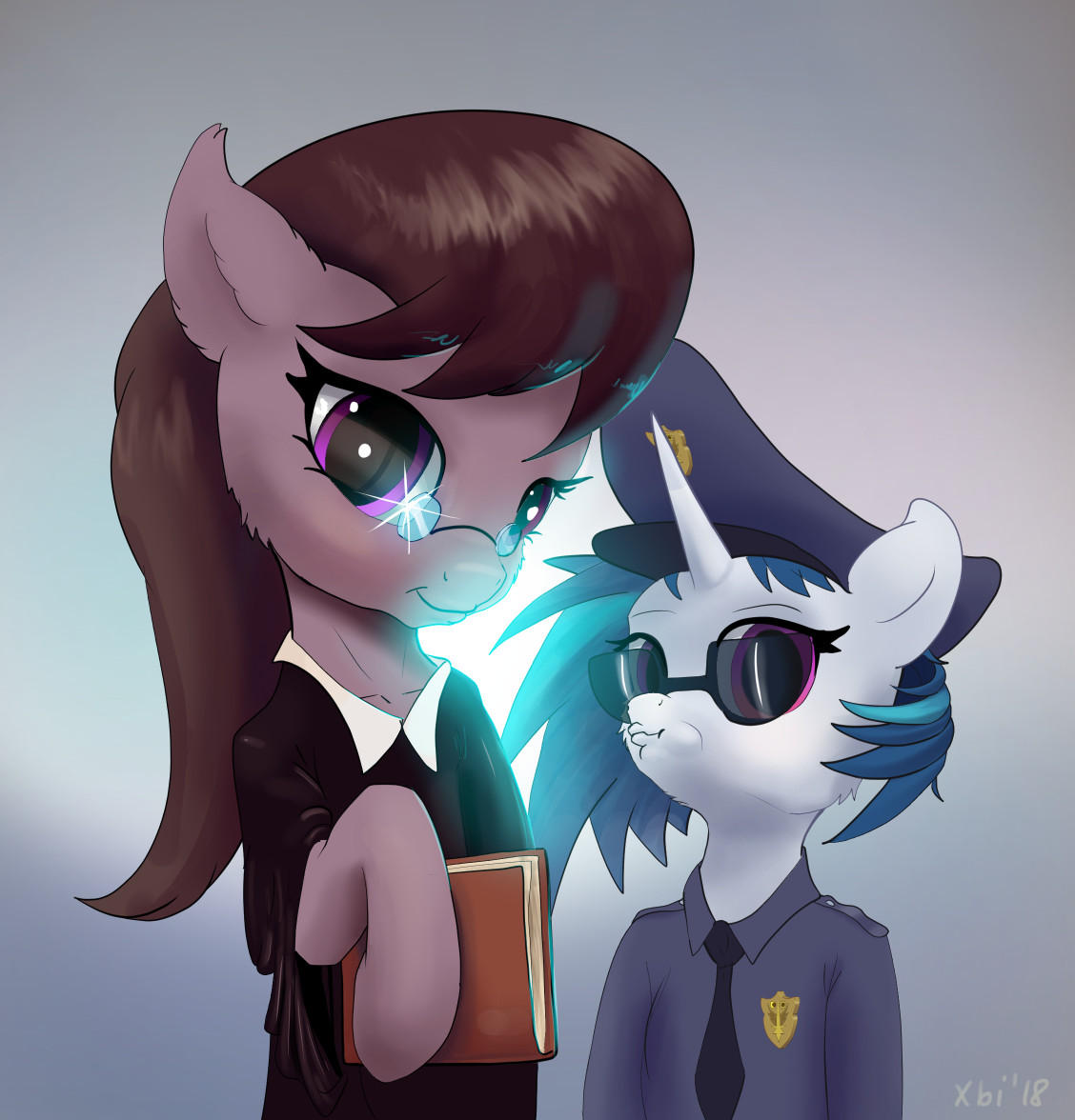 Octavia and Vinyl - Law and Order by xbi
