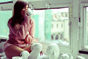 at the window 2 by MiguelGaudencio