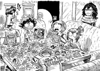 The Dekusquad draws their favorite things by Josh-S26
